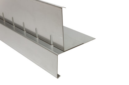 Kiesfangleisten mit Traufblech aus Aluminium oder Edelstahl